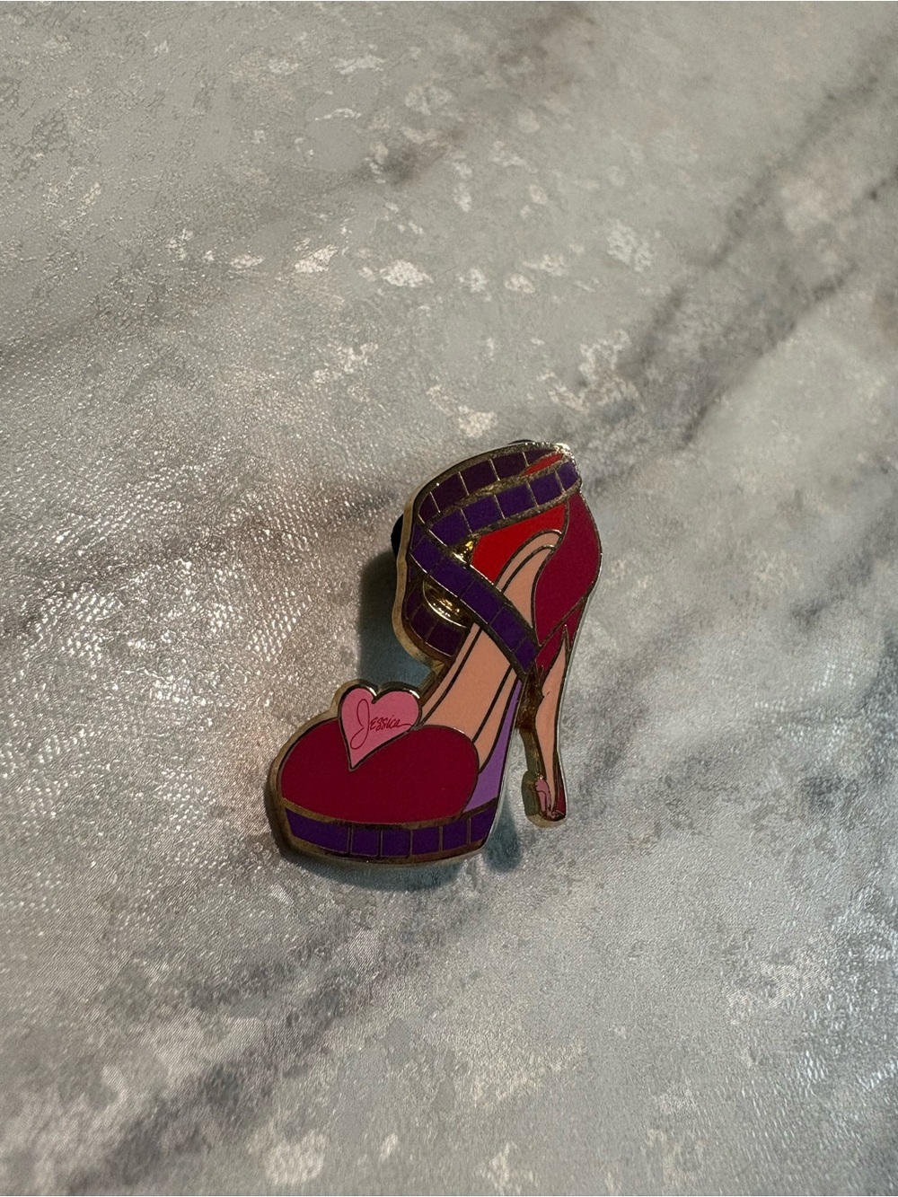 Disney Jessica rabbit designer shoe pin